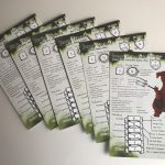 6 Pregenerated Characters Cards (Front)